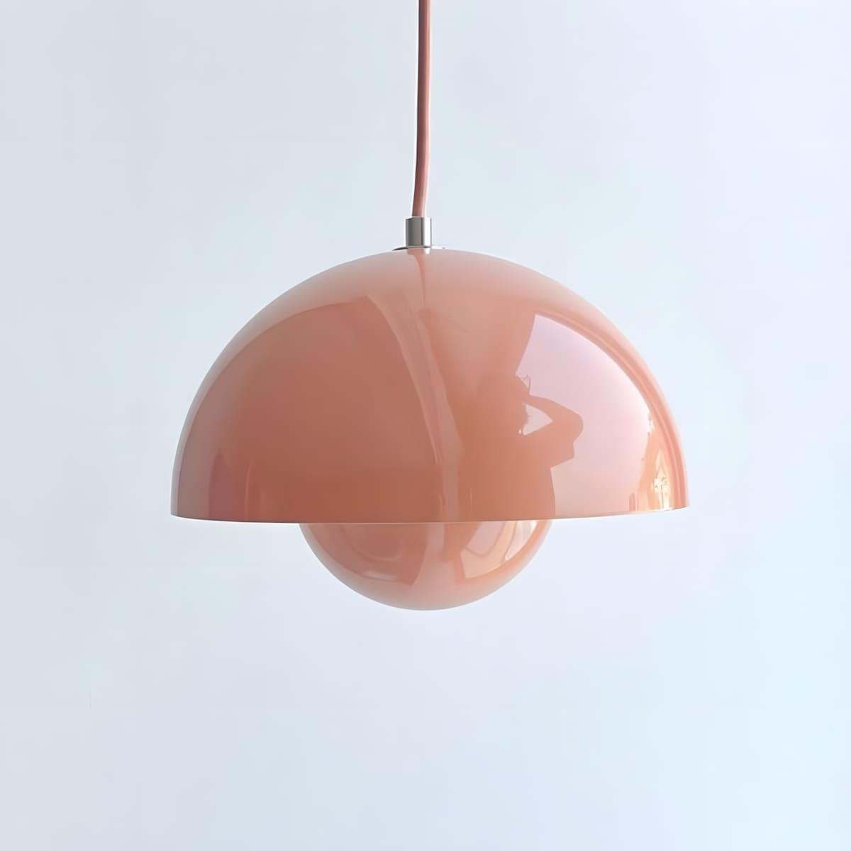 Flowerpot Pendant Lamp Large Lotus Pink
