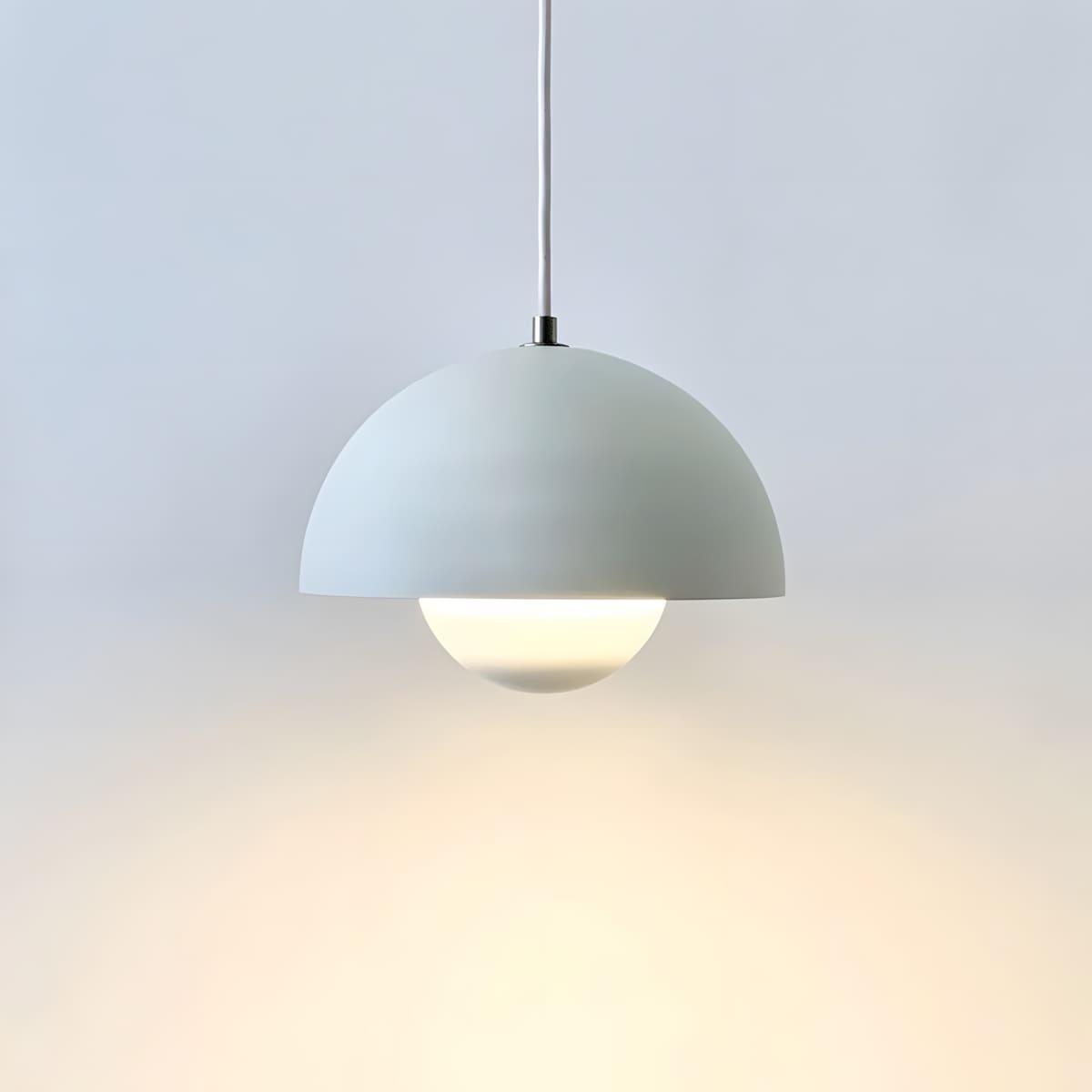 Flowerpot Pendant Lamp Small Matte White