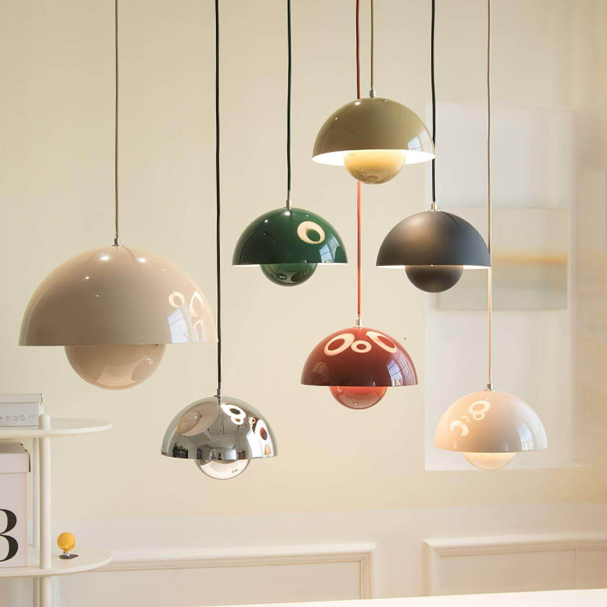 Flowerpot Pendant Lamp colour range