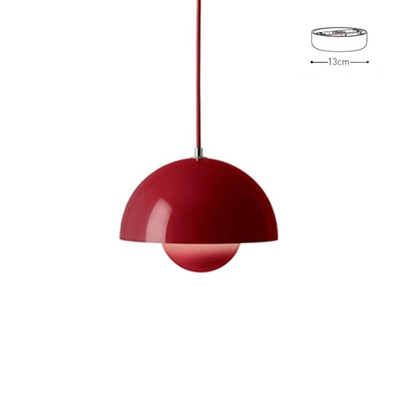 Flowerpot Pendant Lamp Small Scarlet