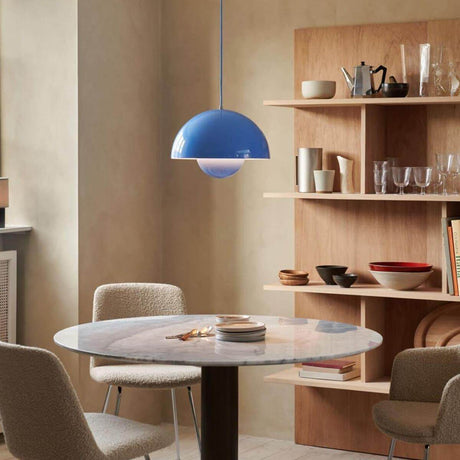 Flowerpot Pendant Lamp Large Sky Blue
