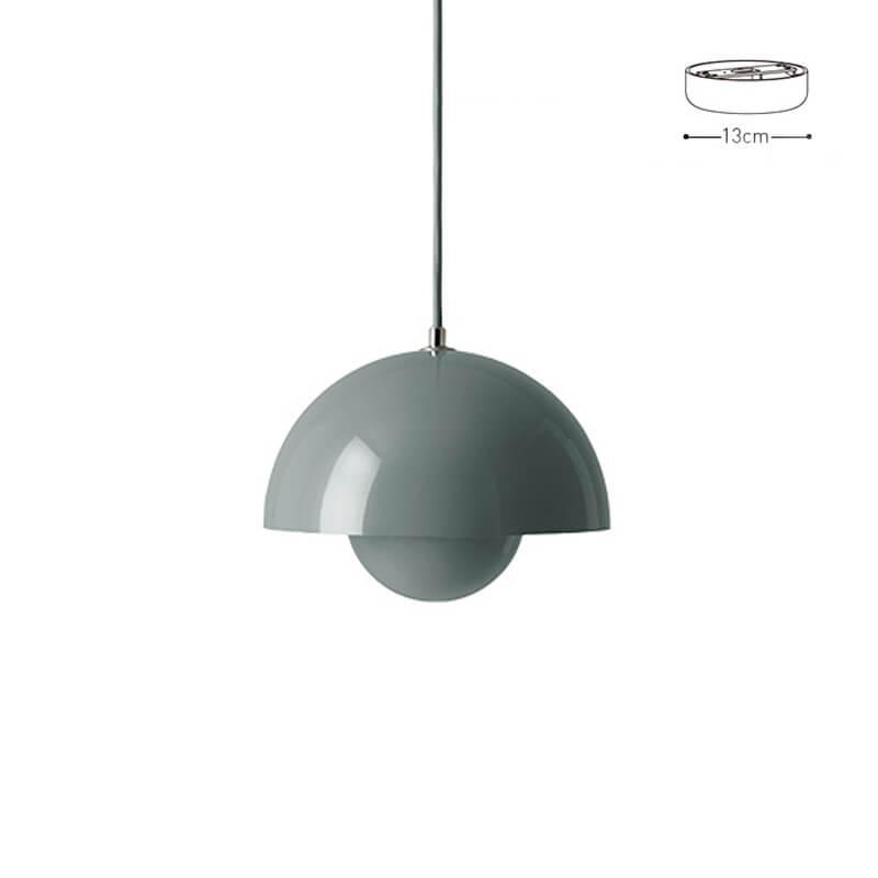 Flowerpot Pendant Lamp Small Stone Blue
