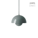 Flowerpot Pendant Lamp Small Stone Blue