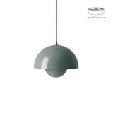Flowerpot Pendant Lamp Small Stone Blue