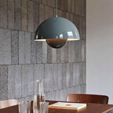 Flowerpot Pendant Lamp Large Stone Blue