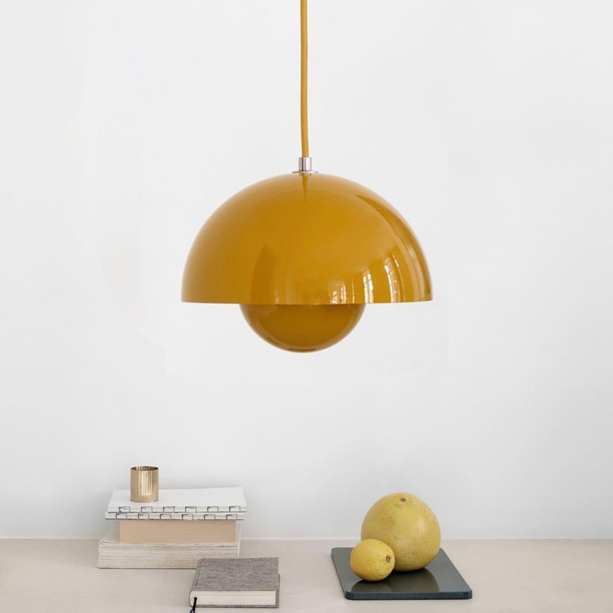 Flowerpot Pendant Lamp Large Yellow