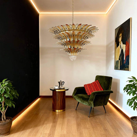 Murano Palmette Chandelier lifestyle