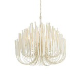Multi-Stick Wooden Chandelier